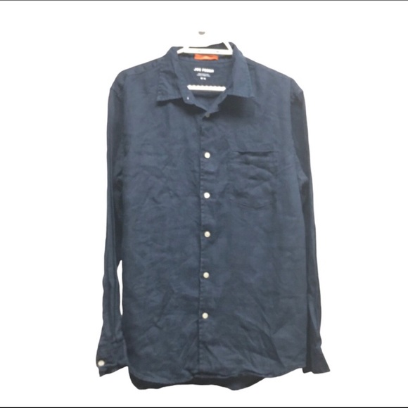 Joe Fresh Dark blue dress shirts (Men) - Picture 1 of 3